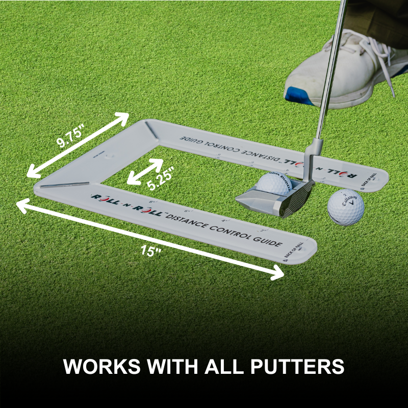 RNR Instructional Putter II and Distance Control Guide Bundle