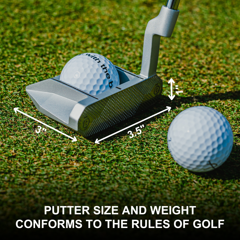 RNR Instructional Putter II and Distance Control Guide Bundle