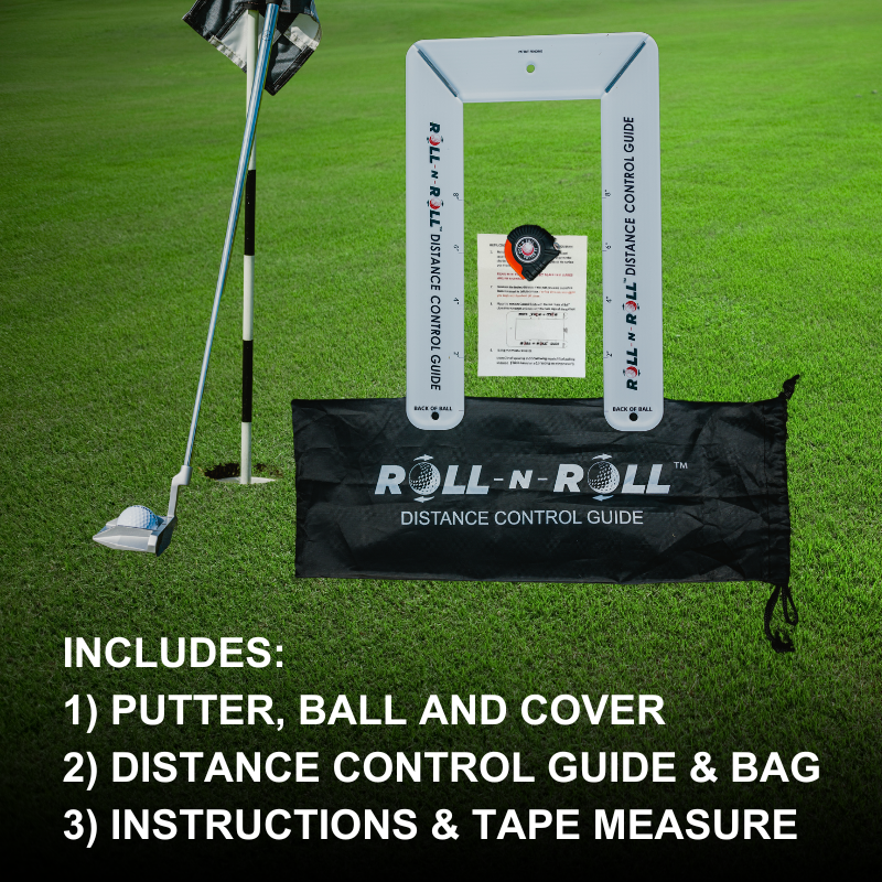 RNR Instructional Putter II and Distance Control Guide Bundle - Use Co ...